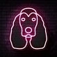 Cockerspaniel Neon Sign for Pet Lovers