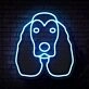 Cockerspaniel Neon Sign for Pet Lovers