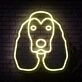 Cockerspaniel Neon Sign for Pet Lovers