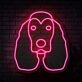 Cockerspaniel Neon Sign for Pet Lovers