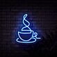 Hot Coffee Neon Sign for Coffee Lovers and Cafes