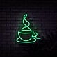 Hot Coffee Neon Sign for Coffee Lovers and Cafes