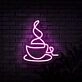 Hot Coffee Neon Sign for Coffee Lovers and Cafes