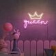 Queen Neon Sign for Empowering and Bold Spaces
