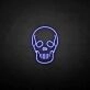 Skeleton' neon sign
