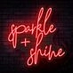 Sparkle And Shine Neon Sign for Positive and Fun Spaces