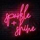 Sparkle And Shine Neon Sign for Positive and Fun Spaces