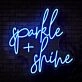 Sparkle And Shine Neon Sign for Positive and Fun Spaces