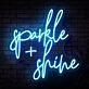 Sparkle And Shine Neon Sign for Positive and Fun Spaces