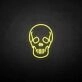 Skeleton' neon sign