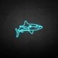 'Shark' neon sign