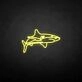 'Shark' neon sign