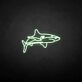 'Shark' neon sign