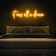 It Was All A Dream Neon Sign for Inspirational and Positive Spaces
