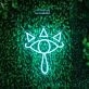 The Legend of Zelda Sheikah Lens of Truth Neon Sign for Gaming Fans