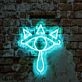 The Legend of Zelda Sheikah Lens of Truth Neon Sign for Gaming Fans