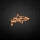 'Shark' neon sign