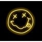 Nirvana Smile Crazy Neon Sign for Music Lovers