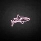 'Shark' neon sign