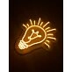 Light Bulb Neon Sign for Bright and Creative Spaces