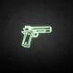'Pistol' neon sign