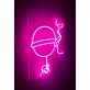 Girl Licking Lollipop Neon Sign for Playful and Bold Spaces