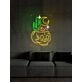 Desert Skull Head Neon Sign for Edgy and Artistic Spaces