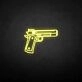 'Pistol' neon sign