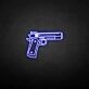 'Pistol' neon sign