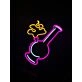 Bong Ganja Leaf Neon Sign for Cannabis Enthusiasts