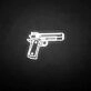 'Pistol' neon sign