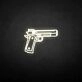'Pistol' neon sign
