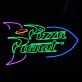 Pizza Planet Rocket Neon Sign for Fun and Whimsical Spaces