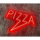 Pizza Lightning Neon Sign for Pizzerias and Fun Spaces
