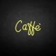 Caffè' neon sign