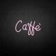 Caffè' neon sign