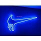 Dripping Swoosh Neon Sign for Bold and Stylish Spaces