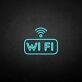 WIFI' neon sign