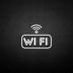 WIFI' neon sign