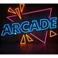 Arcade Neon Sign for Gaming and Fun Spaces
