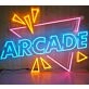 Arcade Neon Sign for Gaming and Fun Spaces