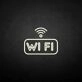 WIFI' neon sign