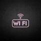 WIFI' neon sign