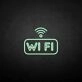 WIFI' neon sign