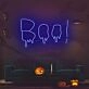 Halloween Gift Boo Neon Sign