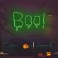 Halloween Gift Boo Neon Sign