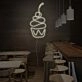 Cherry Cupcake Neon Sign for Dessert and Fun Spaces