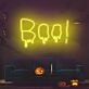 Halloween Gift Boo Neon Sign