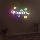 Flowers Neon Sign Fashion Custom Neon Sign Lights Night Lamp LED Neon Sign Light For Home Party