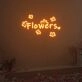 Flowers Neon Sign Fashion Custom Neon Sign Lights Night Lamp LED Neon Sign Light For Home Party